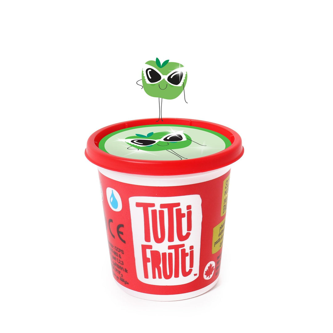 Pâte à modeler scintillante - Pomme verte - Tutti Frutti par Tutti Frutti vendu par MlleetCoco.com