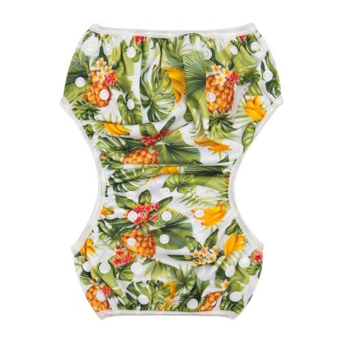 Couche de piscine ajustable - Ananas et bananes grandeur small - Alva Baby par Alva Baby vendu par MlleetCoco.com