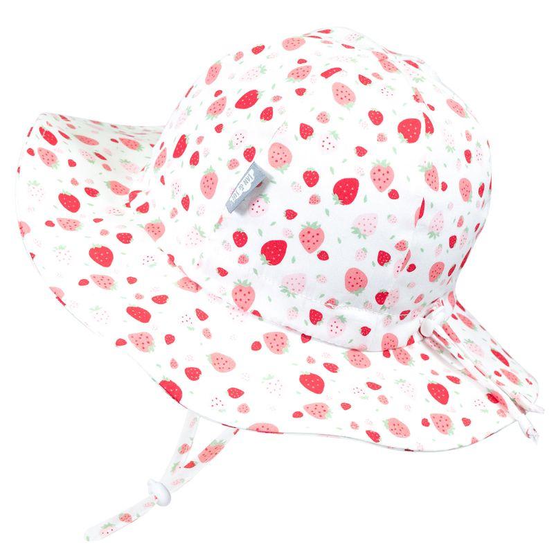 Chapeau UV évolutif et souple - Fraises - Jan & Jul  par Jan & Jul vendu par MlleetCoco.com