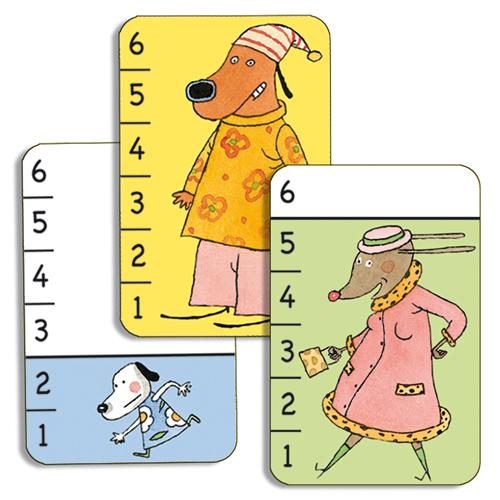 Jeu de cartes et de bataille - Bata-waf - Djeco par Djeco vendu par MlleetCoco.com