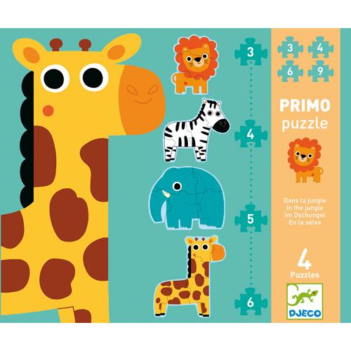 Casse-têtes primo - Dans la jungle - Djeco par Djeco vendu par MlleetCoco.com