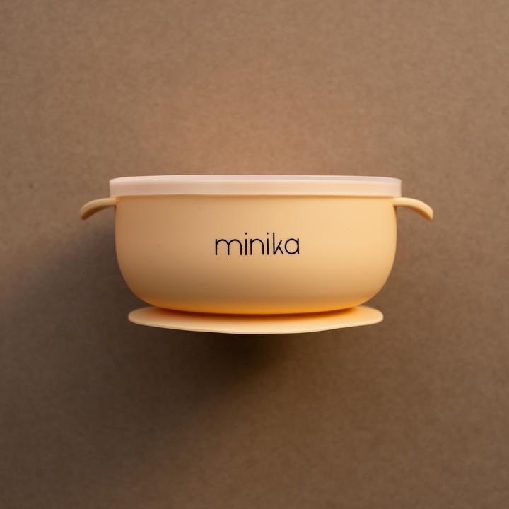 Bol en silicone avec couvercle - Plusieurs couleurs - Minika par Minika vendu par MlleetCoco.com