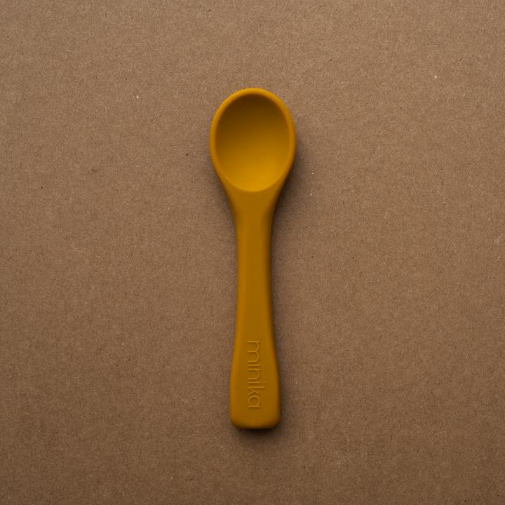 Cuillère en silicone - Plusieurs couleurs - Minika par Minika vendu par MlleetCoco.com