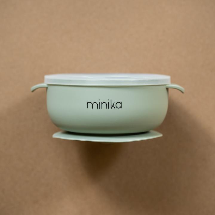Bol en silicone avec couvercle - Plusieurs couleurs - Minika par Minika vendu par MlleetCoco.com