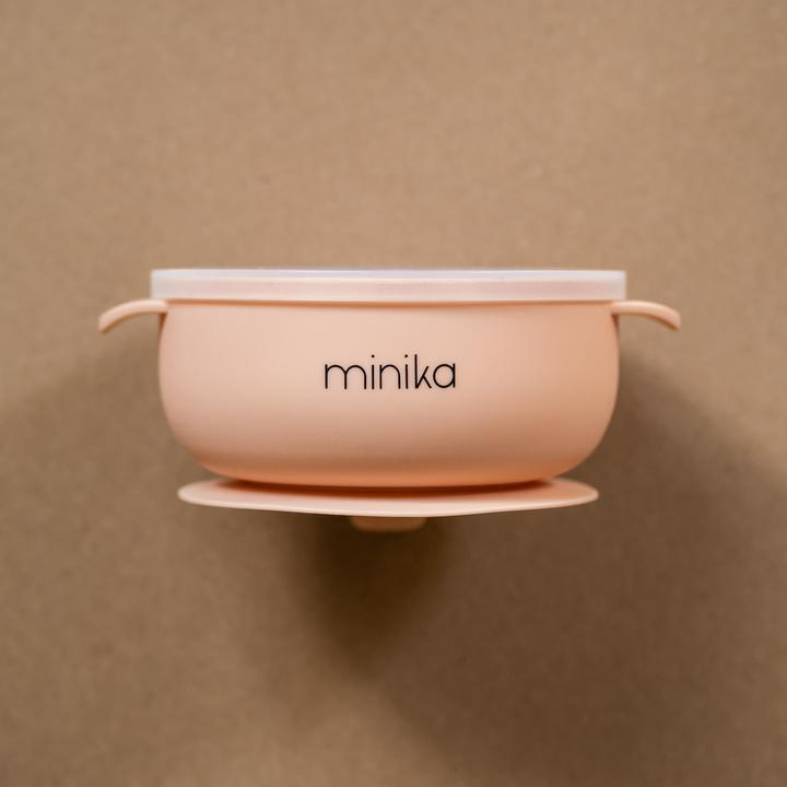 Bol en silicone avec couvercle - Plusieurs couleurs - Minika par Minika vendu par MlleetCoco.com