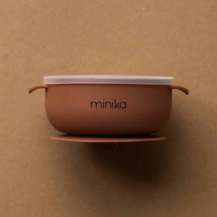 Bol en silicone avec couvercle - Plusieurs couleurs - Minika par Minika vendu par MlleetCoco.com