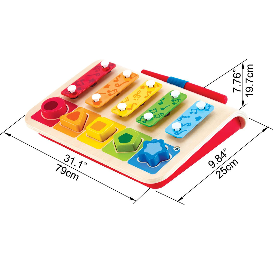 Instrument et casse-tête - Xylophone de bois - Hape par Hape vendu par MlleetCoco.com