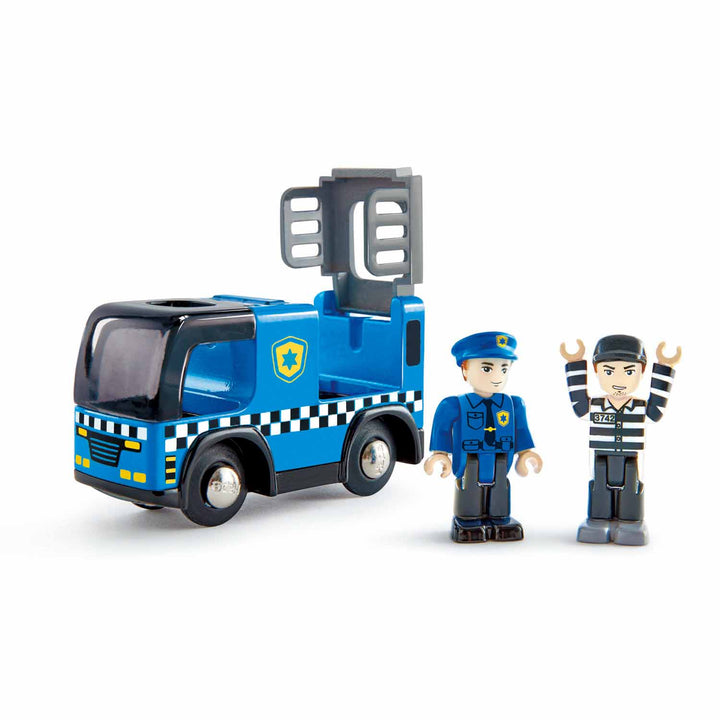 Voiture de police à piles - Hape par Hape vendu par MlleetCoco.com