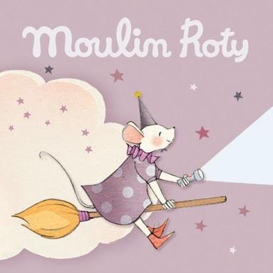 Lampe à histoires du soir - 3 disques par série - Moulin Roty par Moulin Roty vendu par MlleetCoco.com