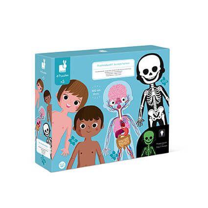 Casse-tête éducatif - Corps humain - Janod par Janod vendu par MlleetCoco.com