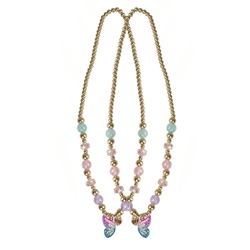 collier amitié papillon enfant