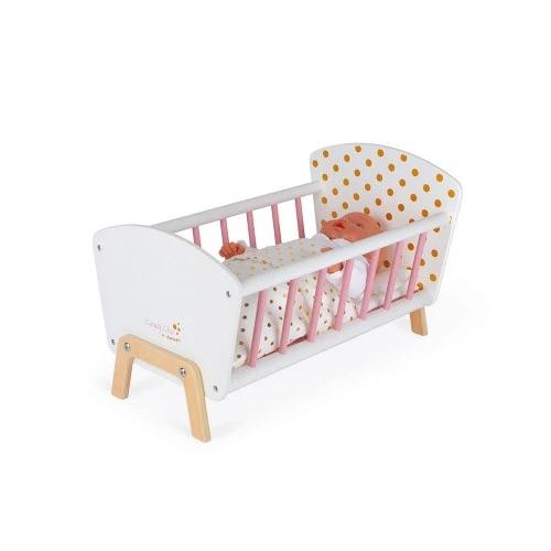 Lit de poupée - Candy chic - Janod par Janod vendu par MlleetCoco.com