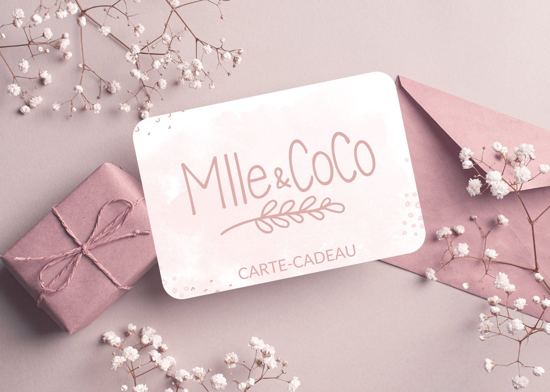 Carte cadeau Gift Cards Mlle et Coco Inc. 