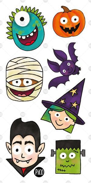 Tatouages temporaires - Halloween - Pico tatouage par Pico tatouage vendu par MlleetCoco.com
