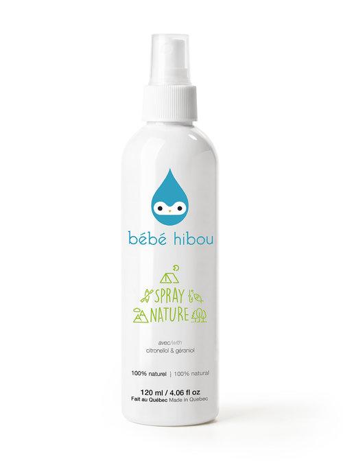 Chasse-moustique aux huiles essentielles en spray - Bébé Hibou par Bébé Hibou vendu par MlleetCoco.com