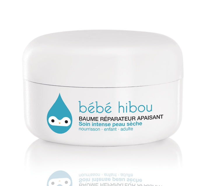 Baume réparateur pour peaux sèches - Soins intenses zones sèches - Bébé Hibou par Bébé Hibou vendu par MlleetCoco.com