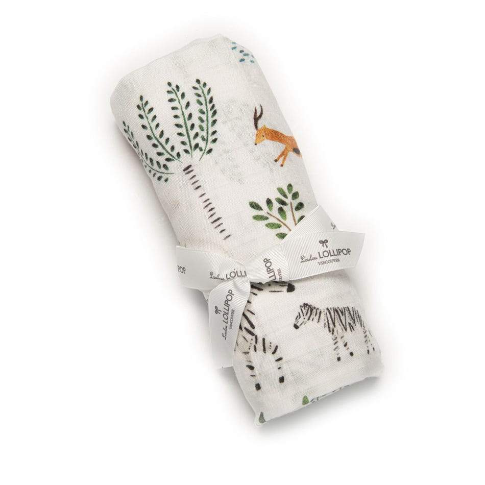 Mousseline de bambou - Safari et jungle - Loulou Lollipop par Loulou Lollipop vendu par MlleetCoco.com