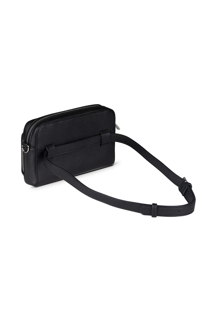 Lambert sac à main 2 en 1 en cuir vegan ana noir