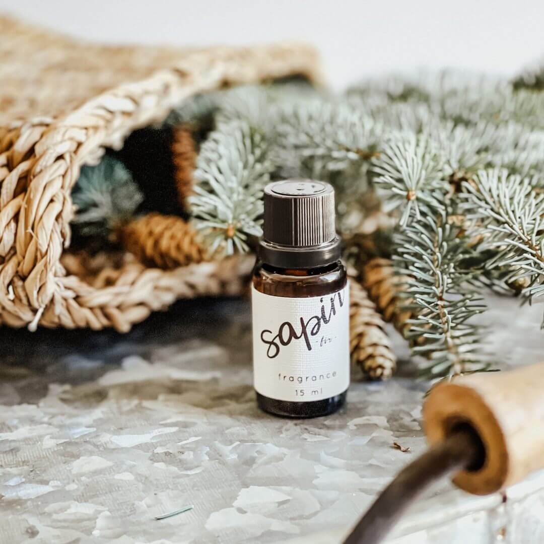 Marée chandelles fragrance pour balle de séchage sapin compagnie québécoise