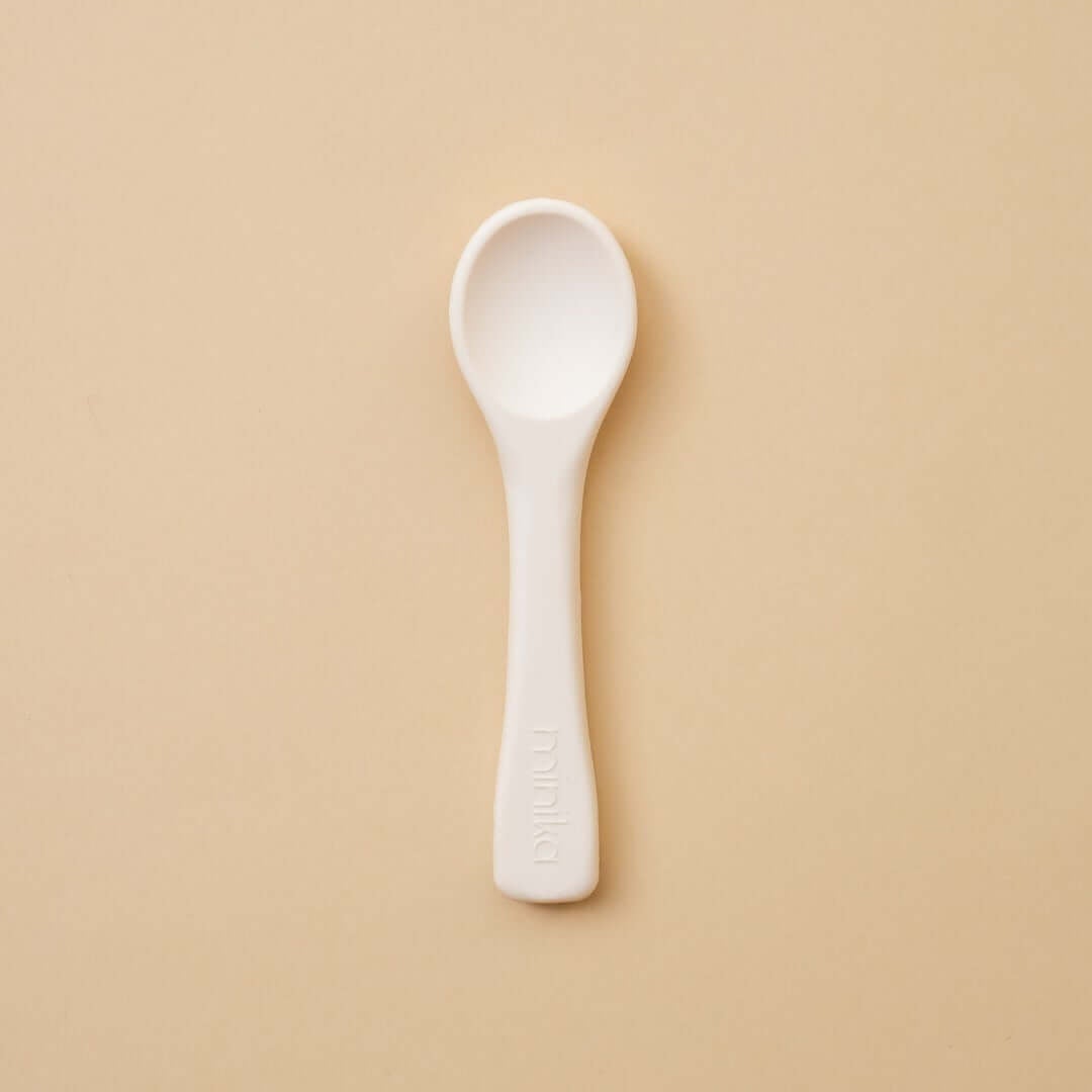 Minika cuillère en silicone pour bébé shell