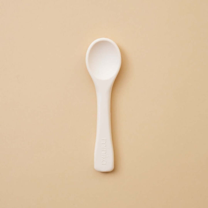Minika cuillère en silicone pour bébé shell