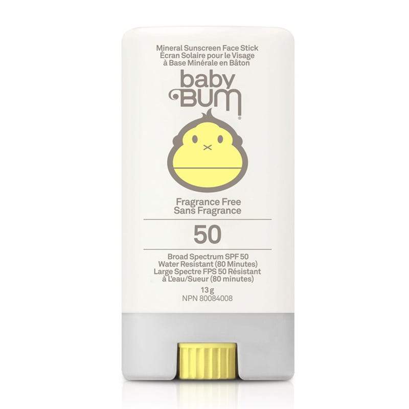 Écran solaire minéral bâton facial Baby Bum 50 fps - Sun Bum par Sun Bum vendu par MlleetCoco.com
