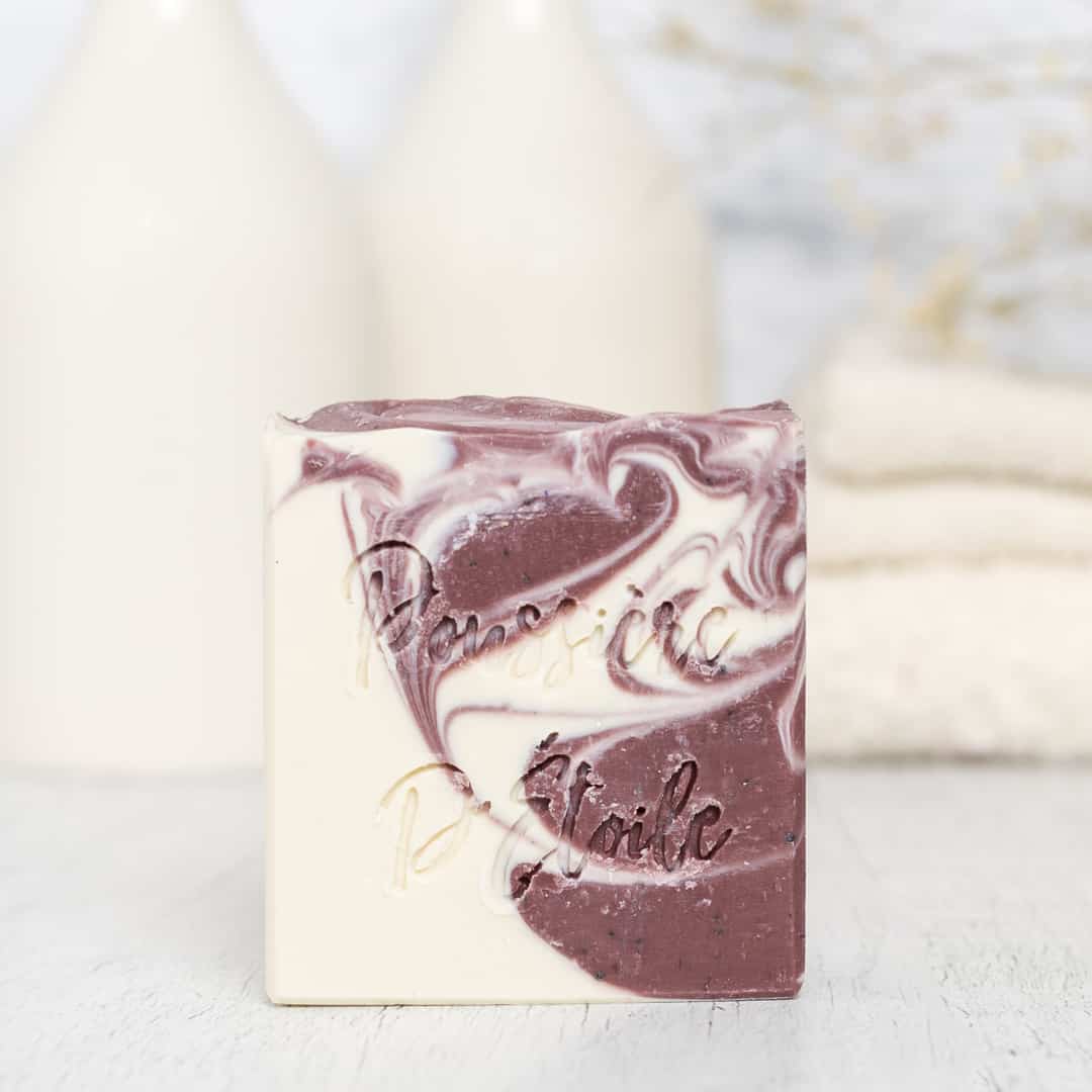 Savonnerie poussière d'étoile savon pour le corps le p'tit bleuet