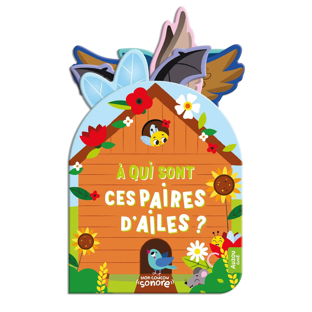 À qui sont ces ailes cherche livre enfant Auzou