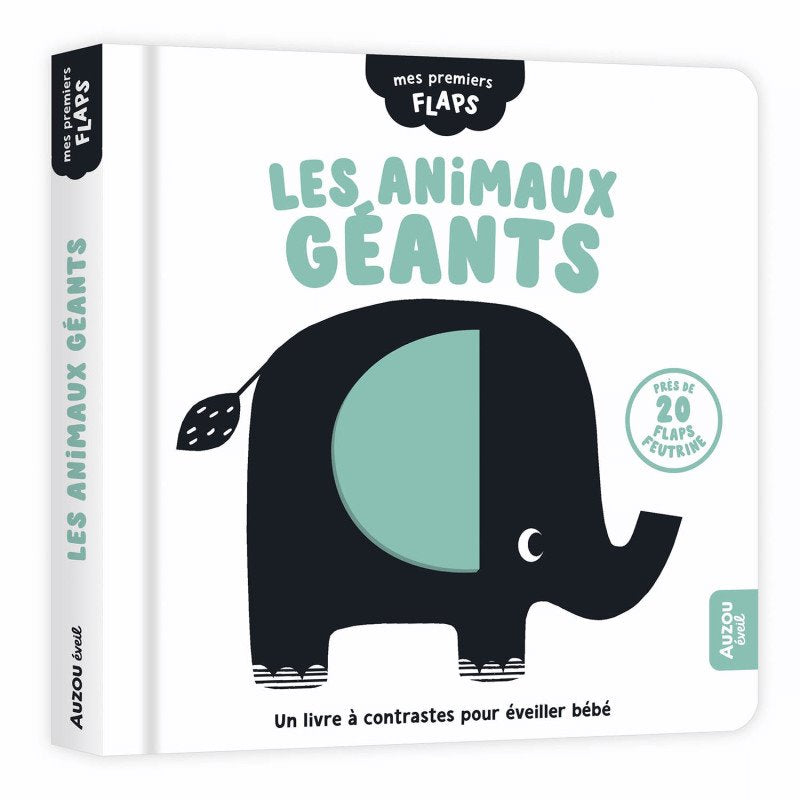 Livre texturé - Les animaux géants - Auzou éditions Livre Auzou éditions 