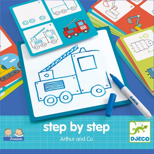 Step by step - Arthur - Djeco par Djeco vendu par MlleetCoco.com