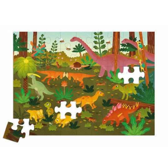 casse-tête dinosaures boite puzzles enfant