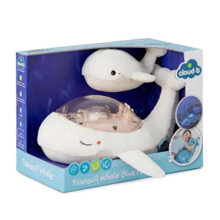 tranquil whale baleine baleineau hochet lumineux musicale