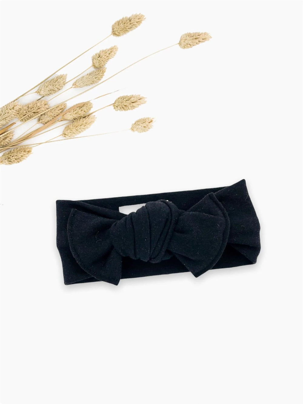 bandeau boucle bambou noir ananas compagnie quebecoise accessoire cheveux