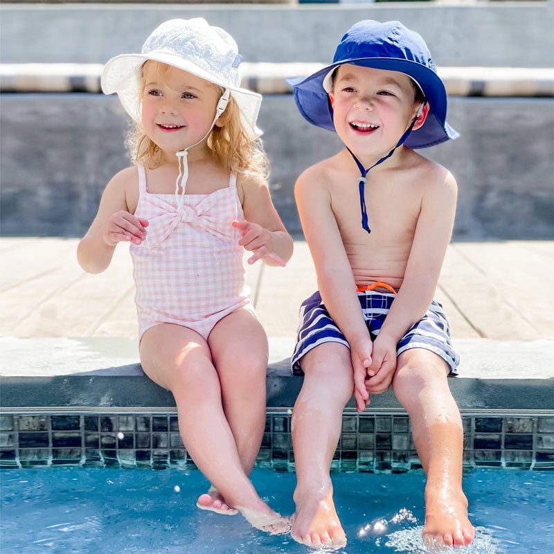 chapeau évolutif jan jul enfant blanc dentelle fps