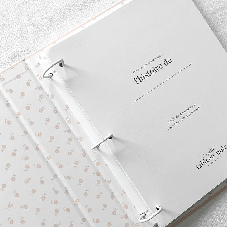 livre de grossesse bébé blush le petit tableau noir
