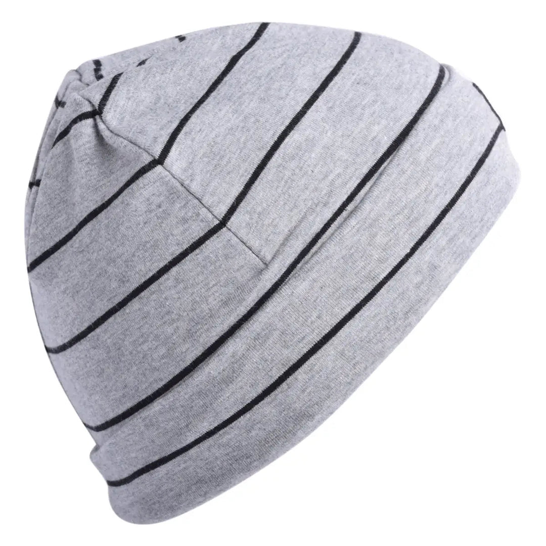 tuque boston lpapparel automne rayé gris noir mixt