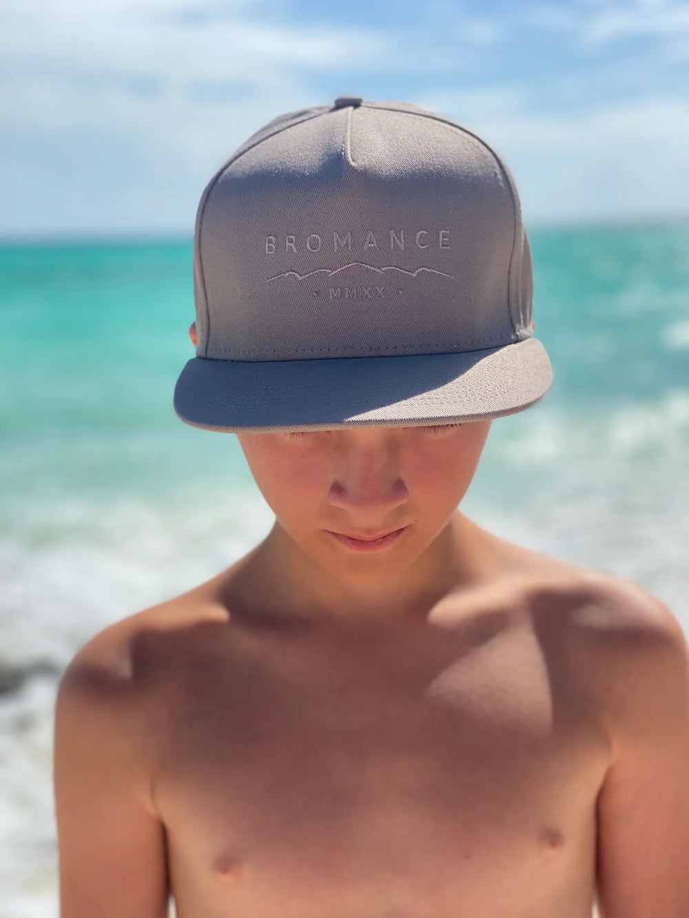 casquette bromance cabos enfant charcoal