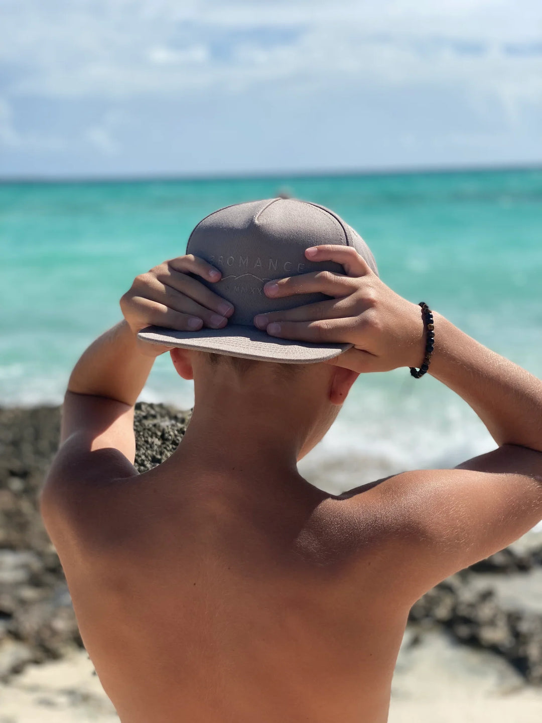 casquette bromance cabos enfant charcoal