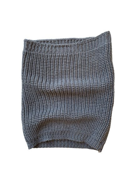 cache cou gris barbara accessoire hiver 