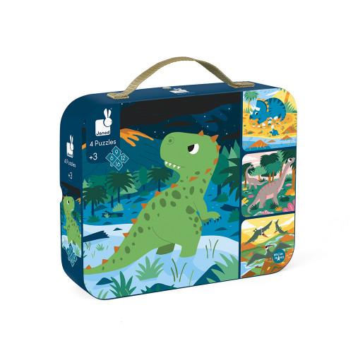 Casse-têtes évolutifs (4) - Dinosaures - Janod par Janod vendu par MlleetCoco.com
