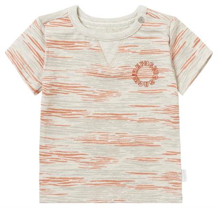 chandail manches courtes avoine orange short charcoal Noppies