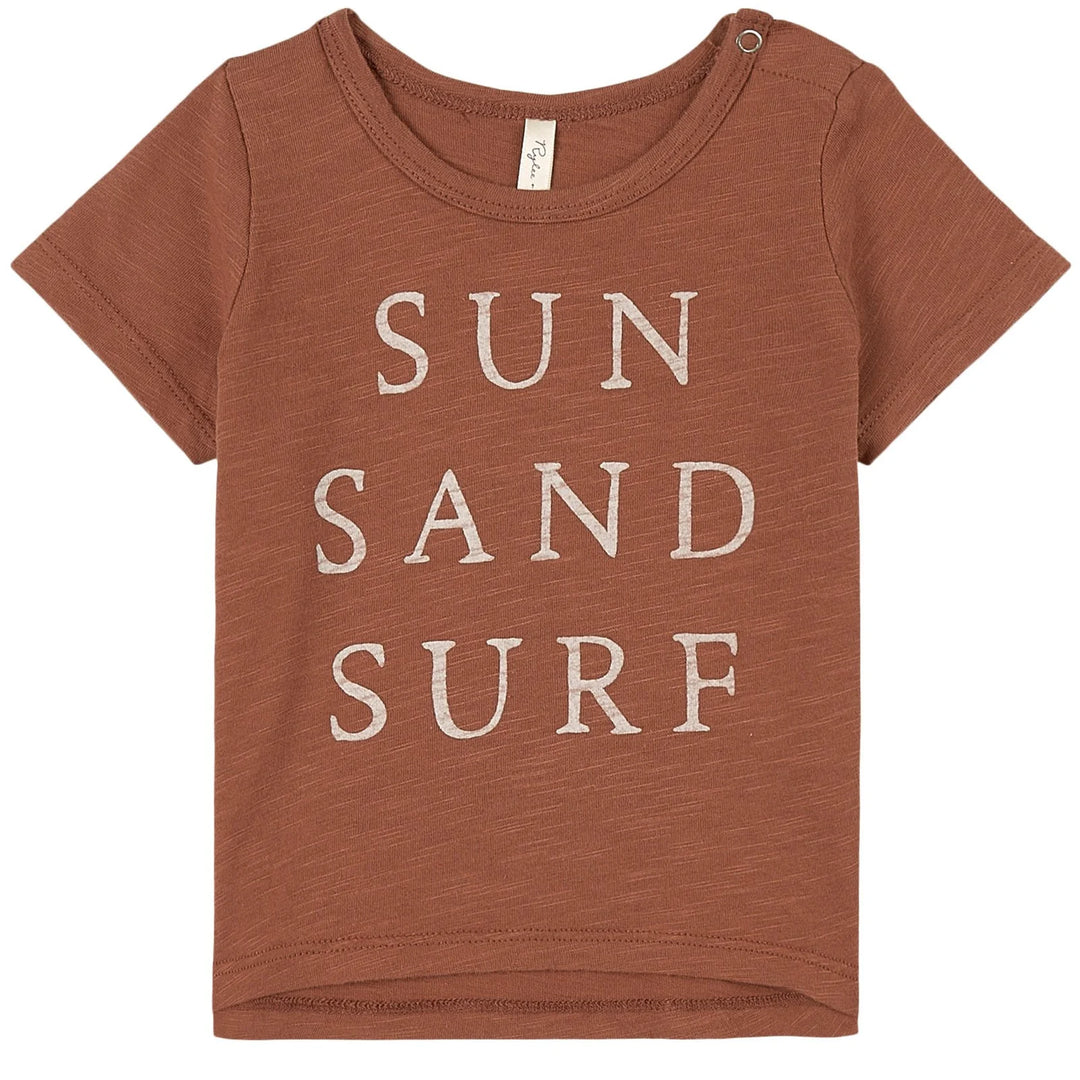 chandail manche courte sun sand surf coton rylee cru