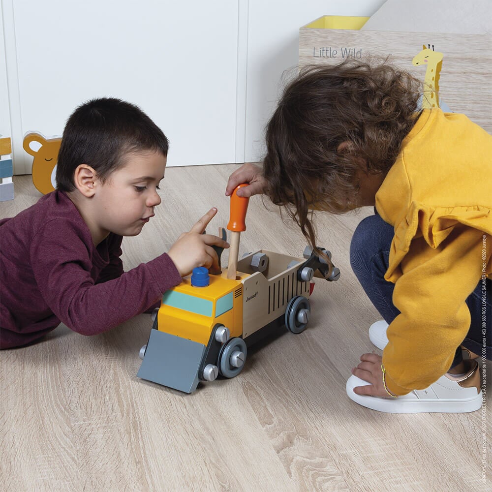camion chantier construction janod jeu enfant motricite