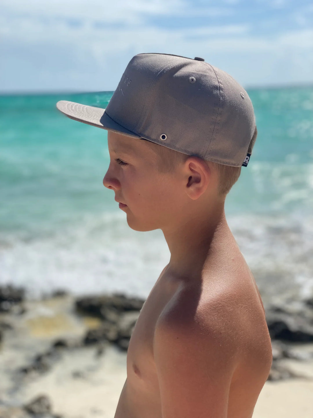 casquette bromance cabos enfant charcoal