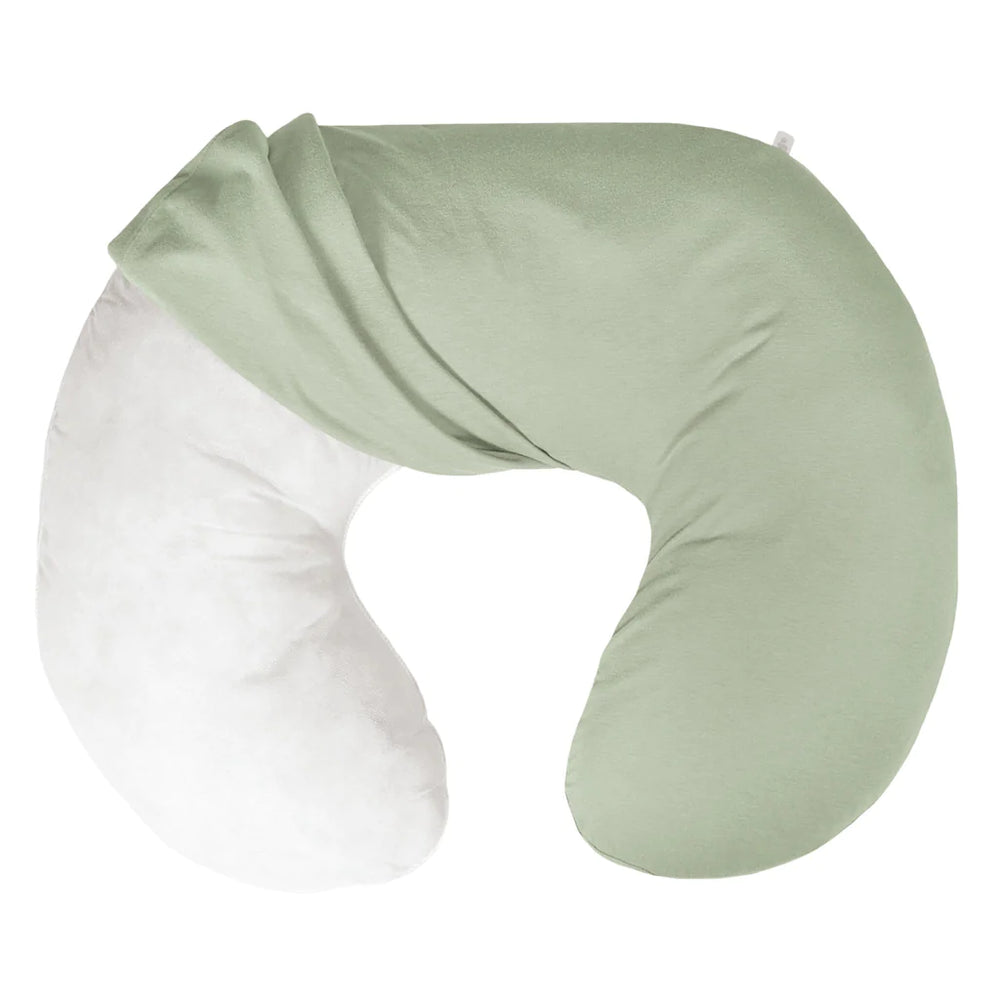coussin allaitement vert mousse perlimpinpin compagnie quebecoise