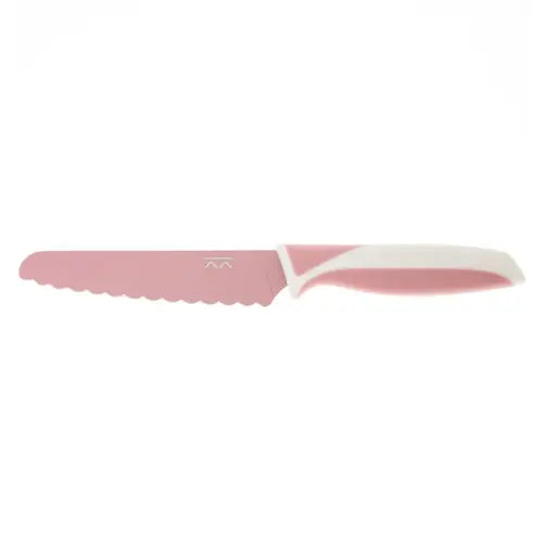 couteau securitaire pour enfant rose kiddikutter 