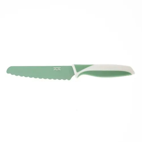 couteau vert sauge kiddikutter securitaire pour enfant item cuisine