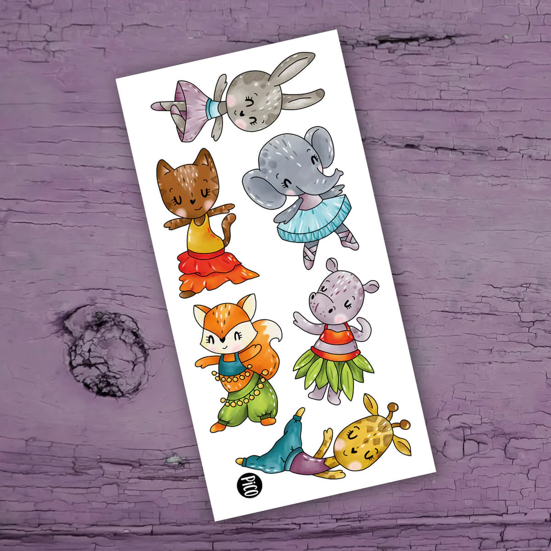 Tatouages temporaires - Vive la danse - Pico tatouage Jouet/jeux Pico tatouage 