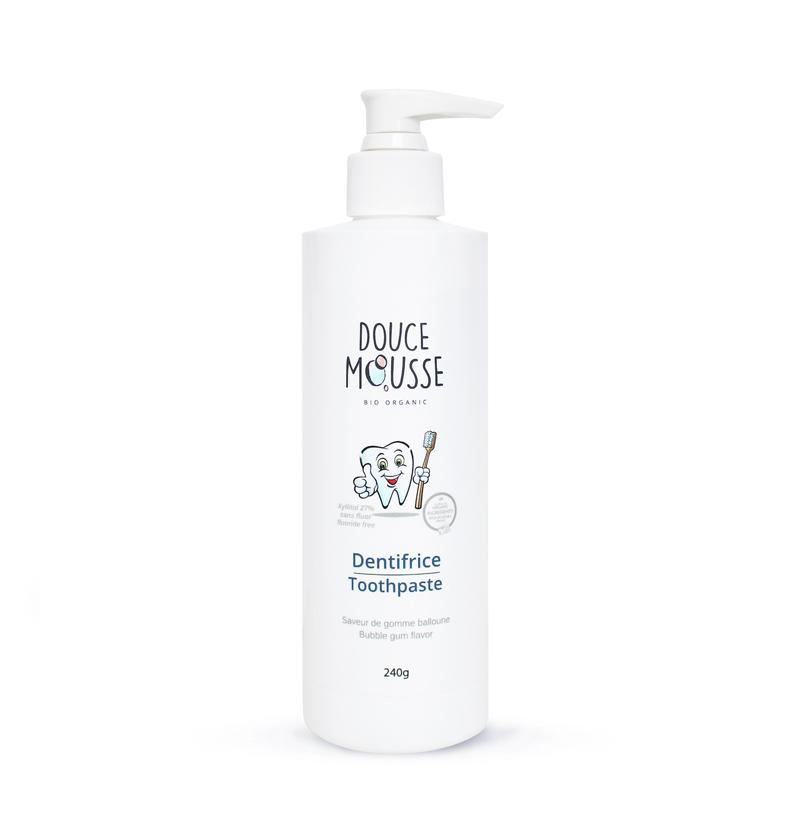 Dentifrice - Saveur de gomme balloune plusieurs formats - Douce Mousse par Douce Mousse vendu par MlleetCoco.com