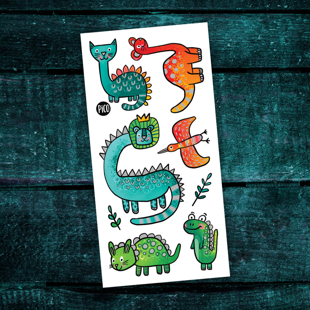Tatouages temporaires - Dino Zanimaux - Pico tatouage Jouet/jeux Pico tatouage 